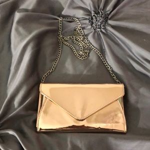 Rose gold purse